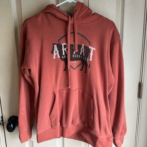 Ariat Orange Graphic Hoodie